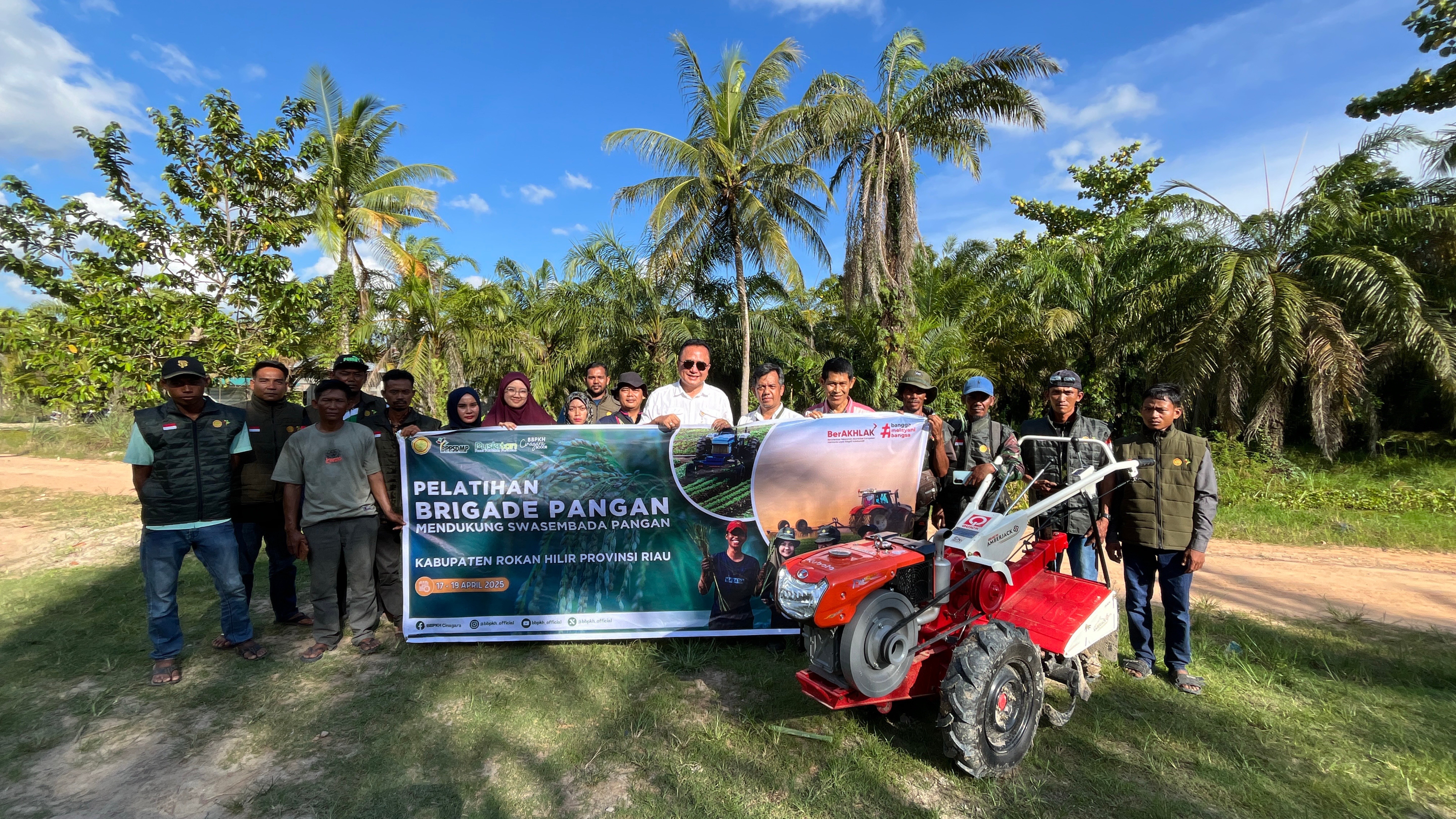 Kegiatan Pelatihan Brigade Pangan_Kab Rohil Prov Riau